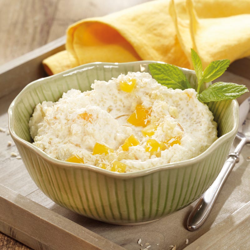 Foto Hirse-Kokos-Creme mit Aprikosen von WW