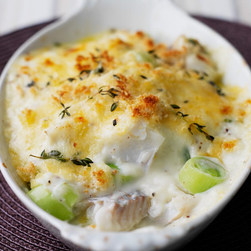 Photo of White fish & leek gratin by WW