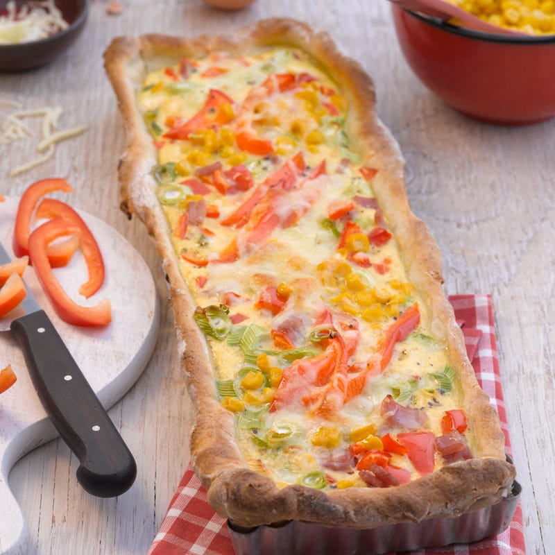 Foto Bunte Kartoffelquiche von WW