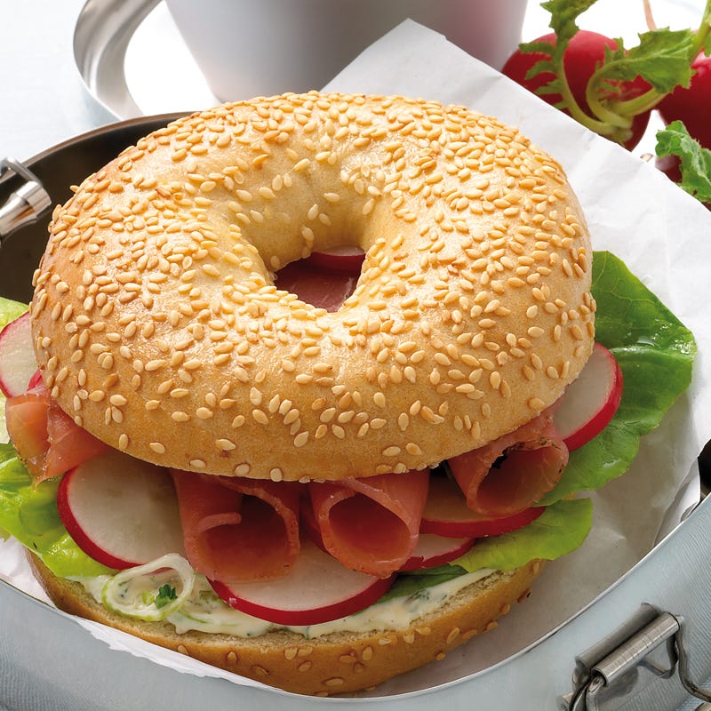 Foto Bagel-Genuss von WW