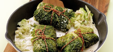 Vegetarische Wirsingrouladen