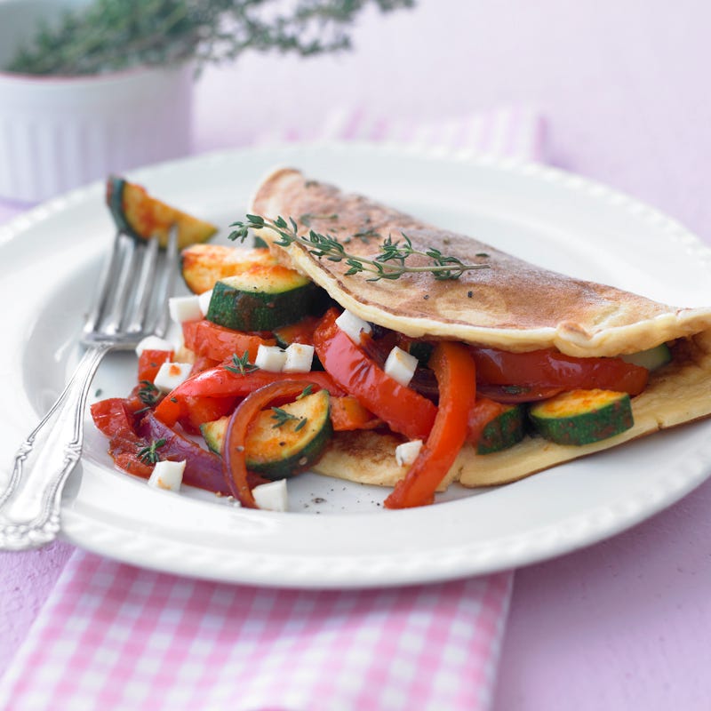 Foto Gemüsepfannkuchen von WW