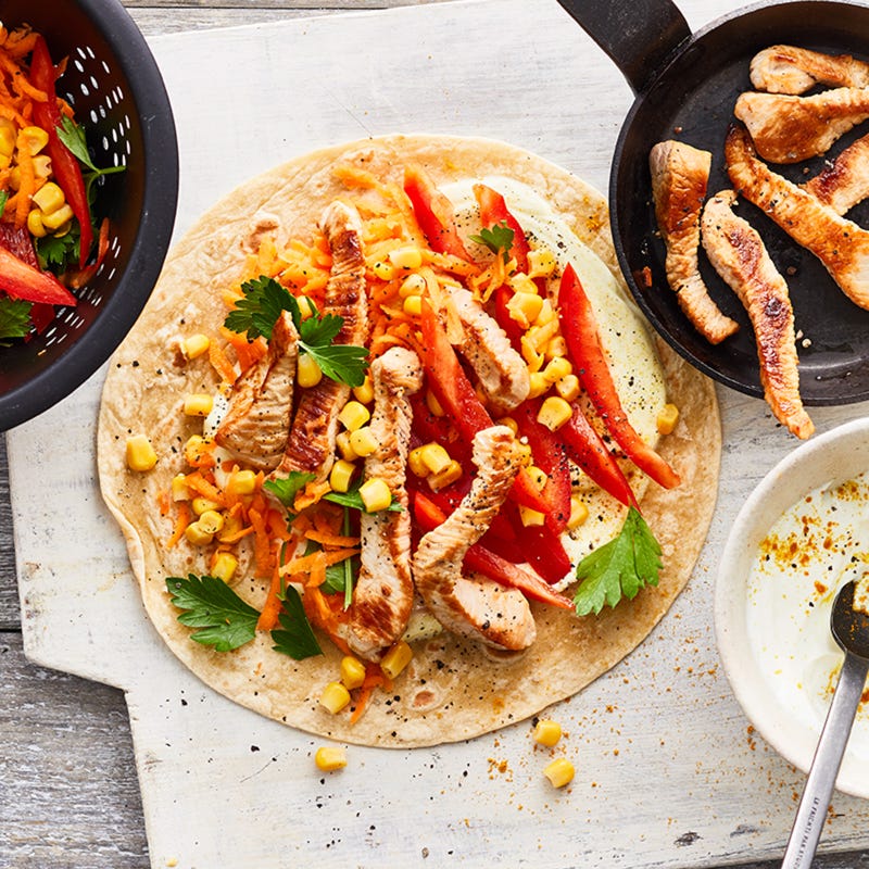 Schnitzel-Wrap