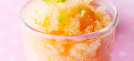 Melon granita