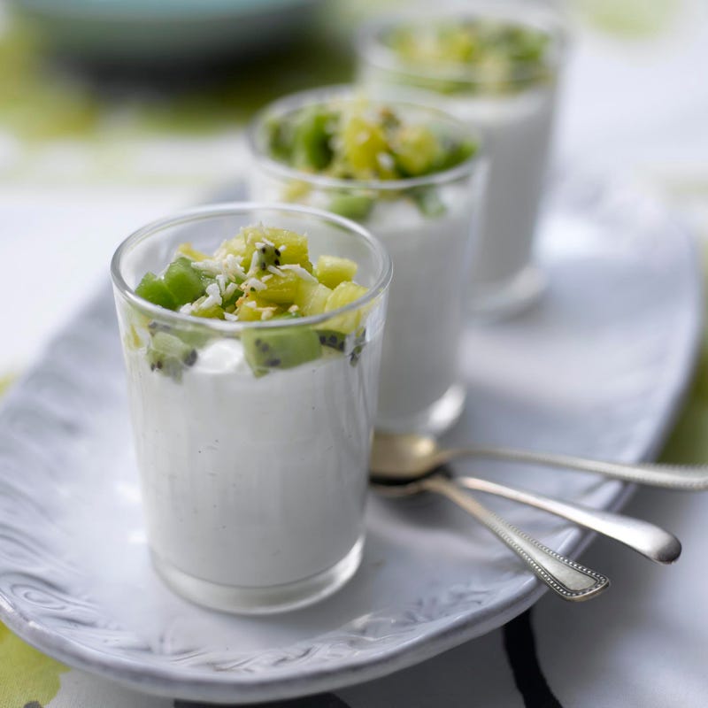 Foto Tropische Creme mit Frucht-Topping von WW