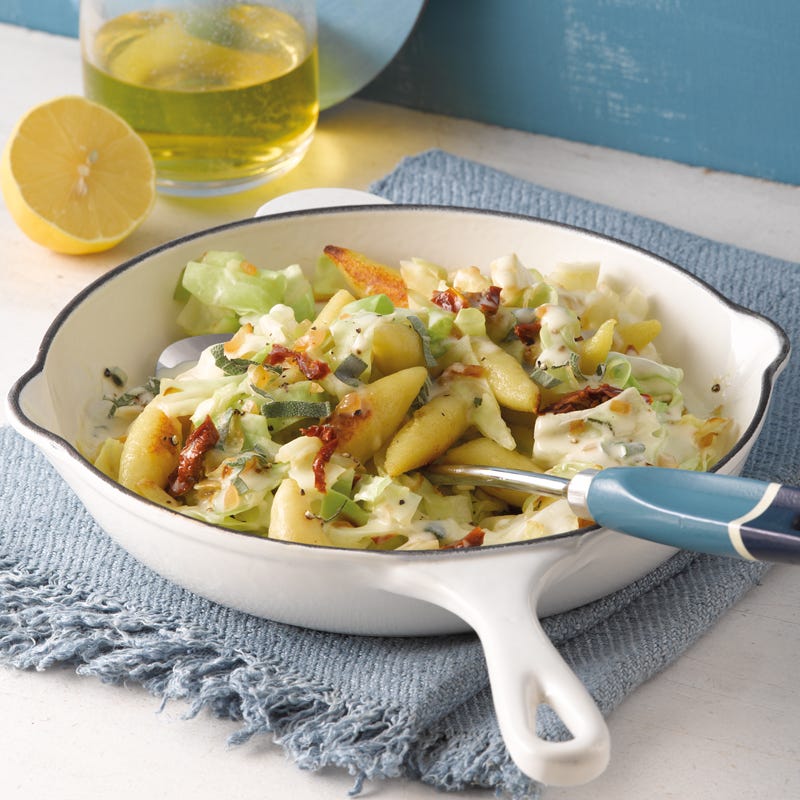 Foto Spitzkohlpfanne mit Schupfnudeln von WW