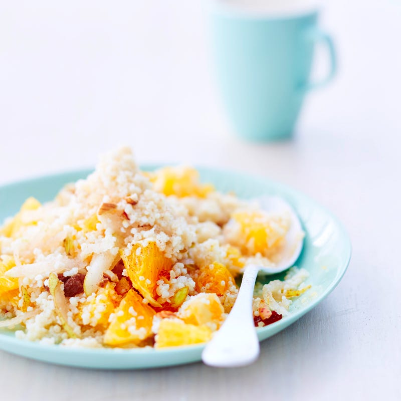 Foto Orangencouscous mit Birne von WW