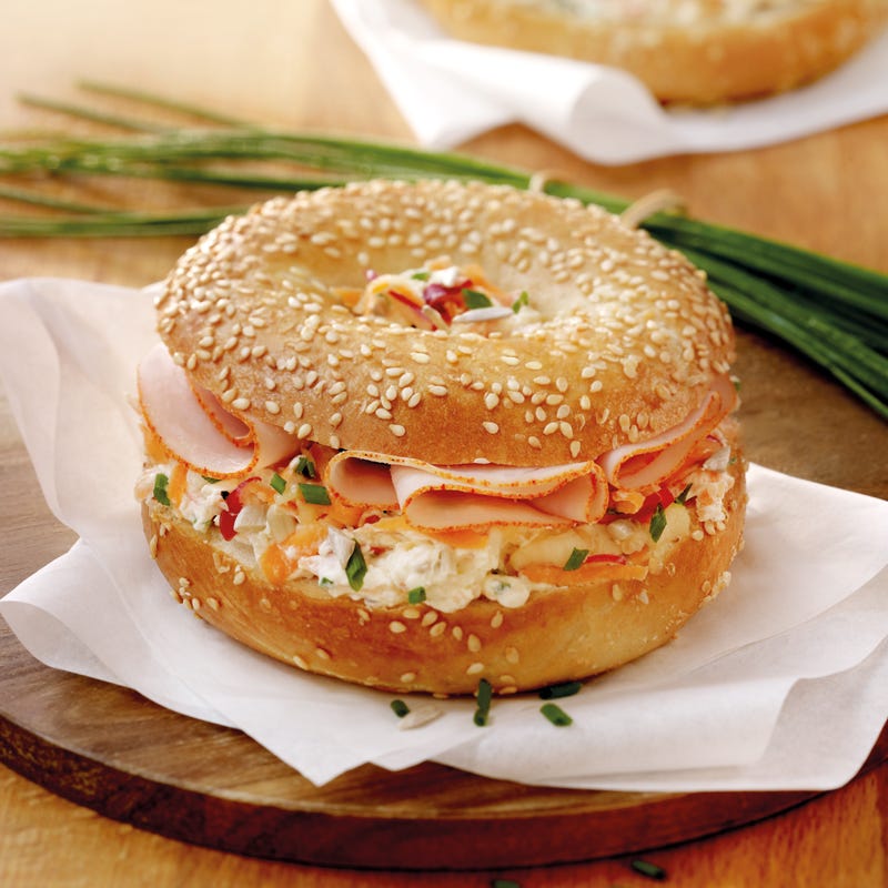 Foto Bagel mit Karottenfrischkäse von WW