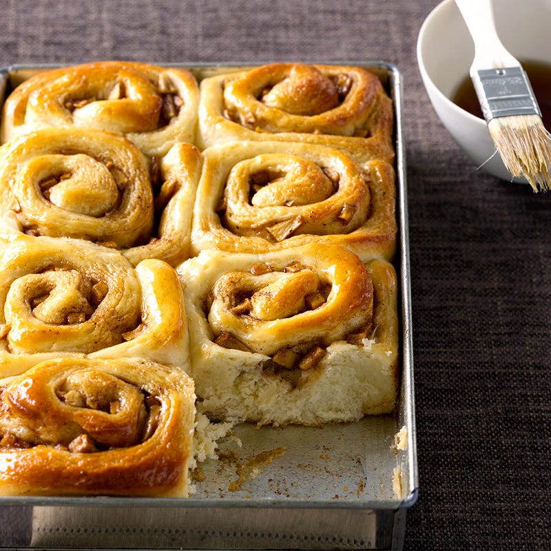 Apfel-Zimt-Schnecken