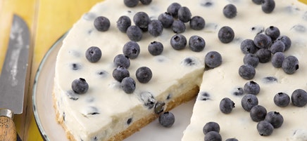 Vegane Heidelbeertorte