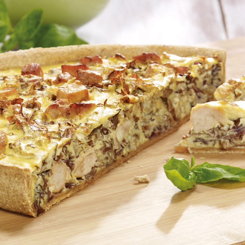 Foto Ricottaquiche mit Radicchio von WW