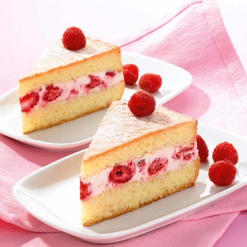 Himbeer-Frischkäse-Kuchen