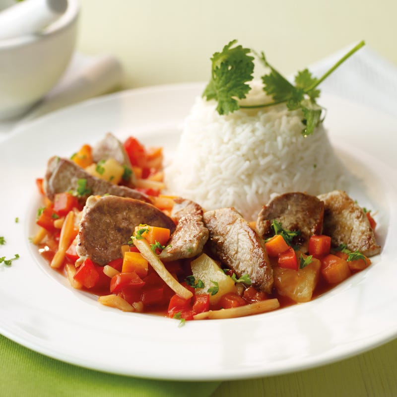 Foto Schweinefilet süßsauer von WW