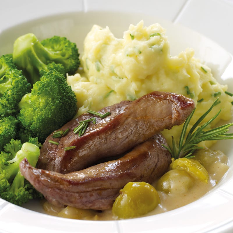 Foto Lammfilet mit schwäbischer Mirabellensauce von WW