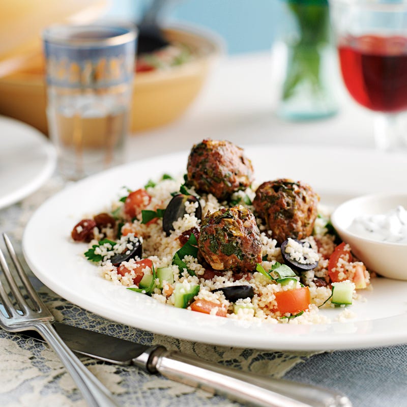 Foto Marokkanische Hackbällchen mit Couscous von WW