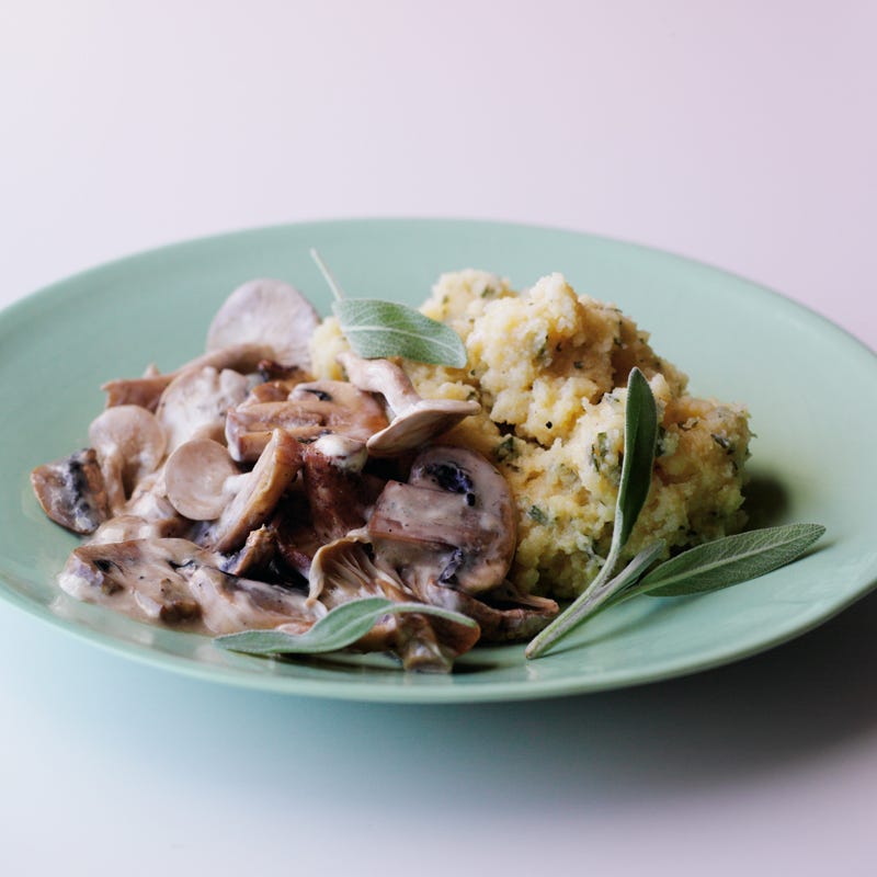 Foto Polenta mit Pilzragout und Salbei von WW