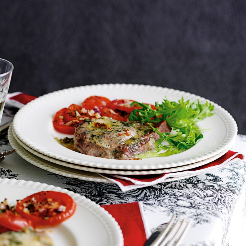 Foto Gebackene Schweinefleischsteaks von WW