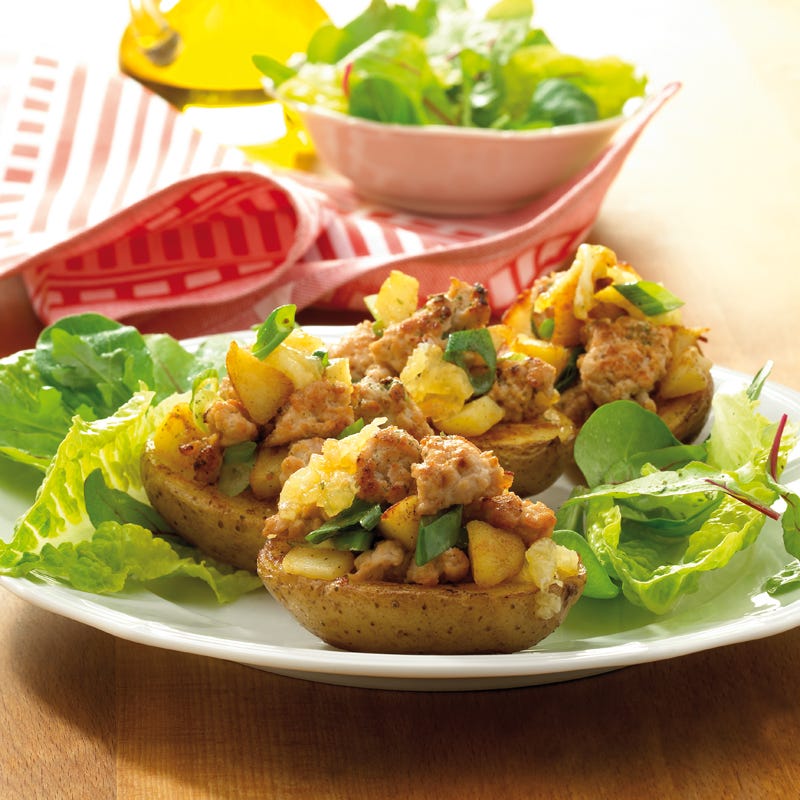 Foto Gefüllte Kartoffelschiffchen von WW