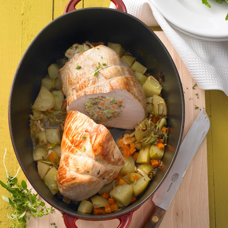 Foto Würzig gefüllte Putenbrust von WW