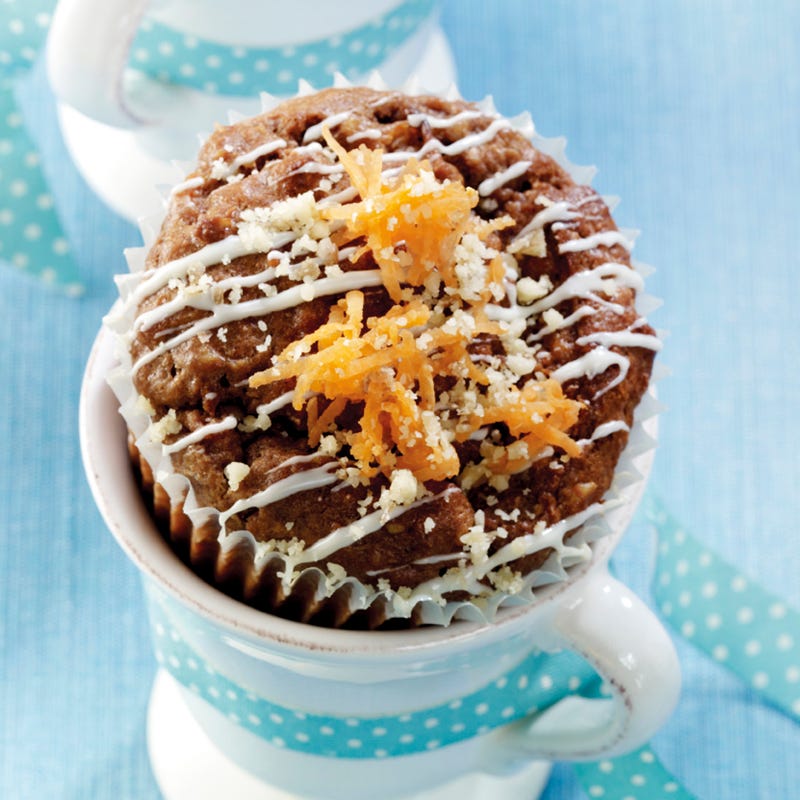 Karotten-Walnuss-Muffins