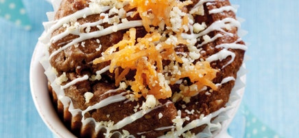 Karotten-Walnuss-Muffins