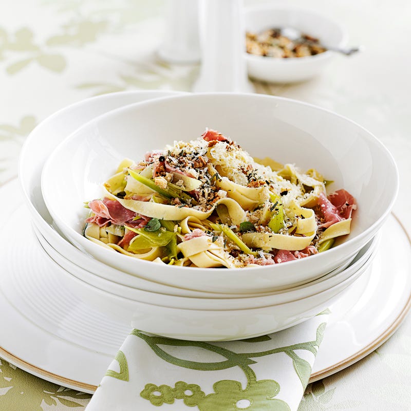 Foto Pasta mit Parmaschinken von WW