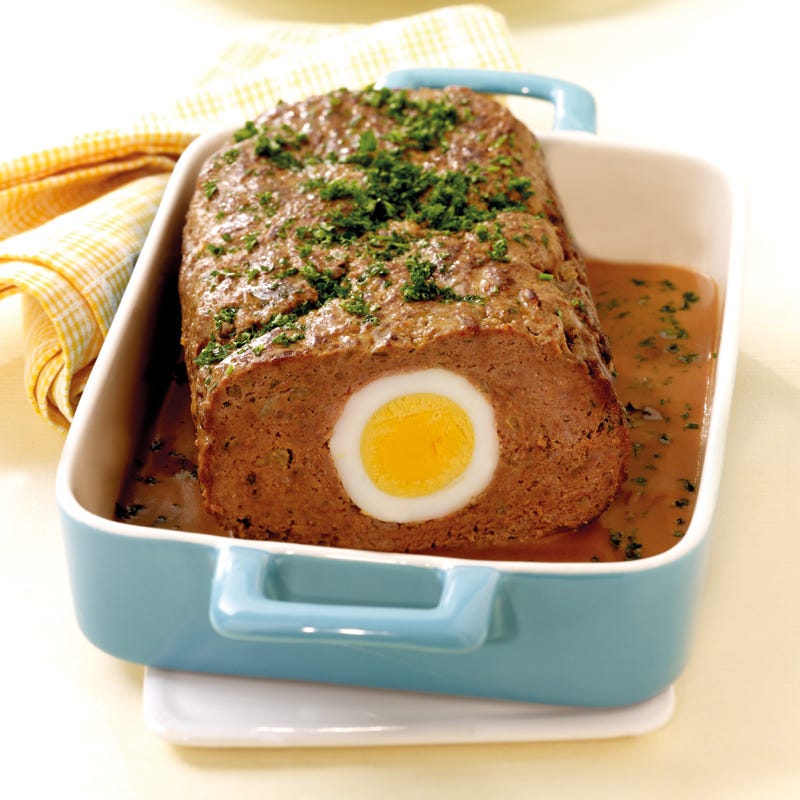 Foto Osterhackbraten mit Ei von WW