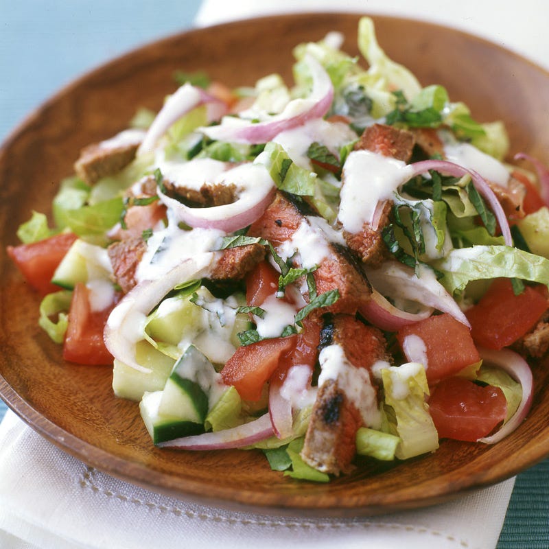 Photo of Greek lamb salad by WW