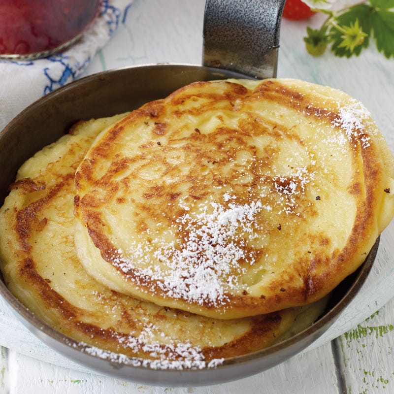 Foto Quarkkeulchen mit Beerenkompott von WW