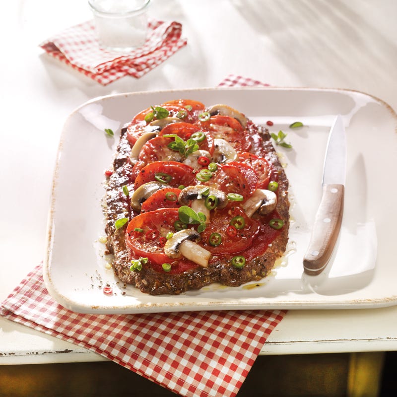 Foto Würzige Hackfleischpizza von WW