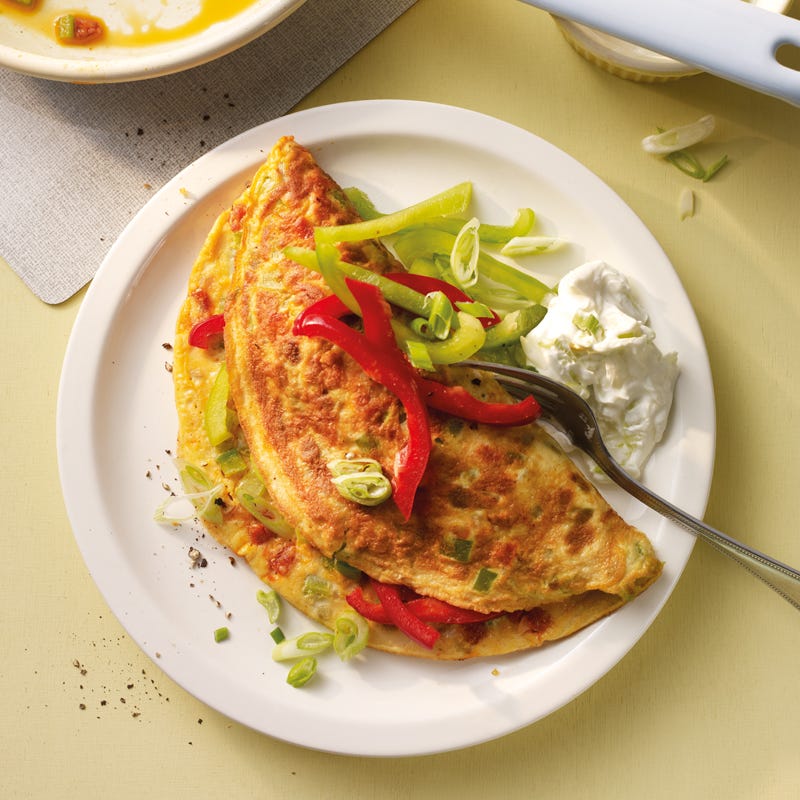 Foto Paprika-Chorizo-Omelette von WW