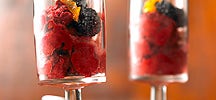 Brombeer-Zitronen-Sorbet