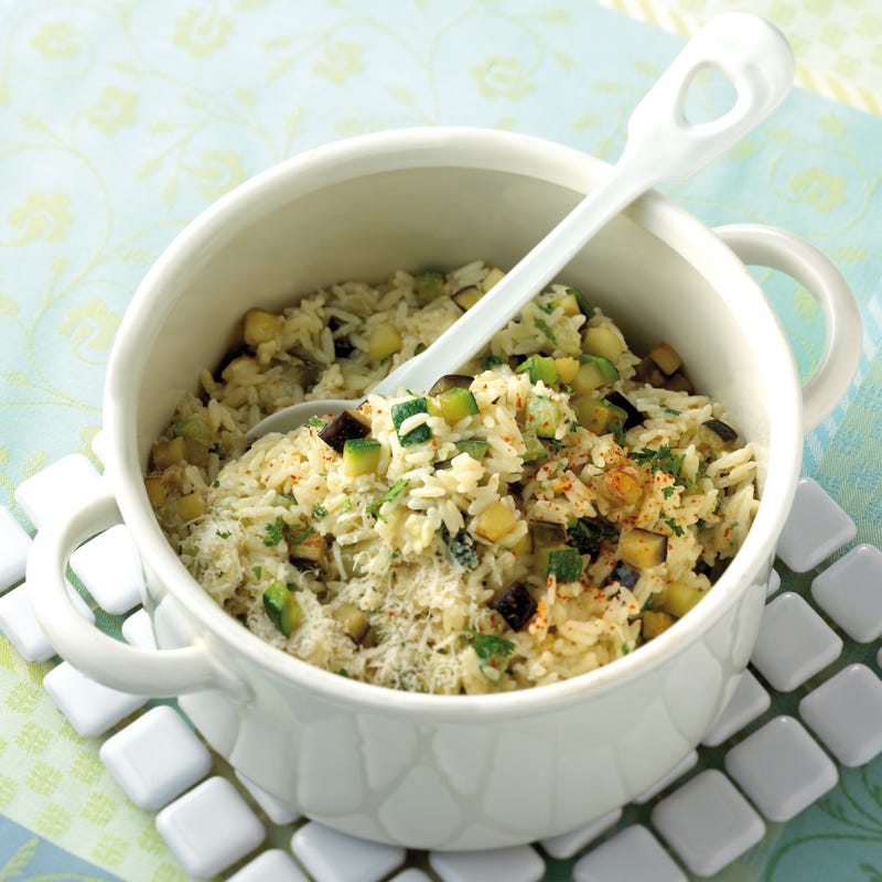 Foto Gemüserisotto mit Parmesan von WW