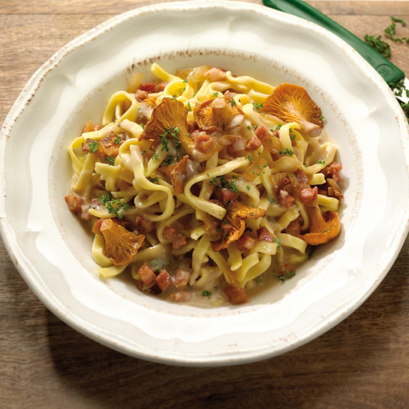 Foto Pasta mit Pfifferlingsauce von WW