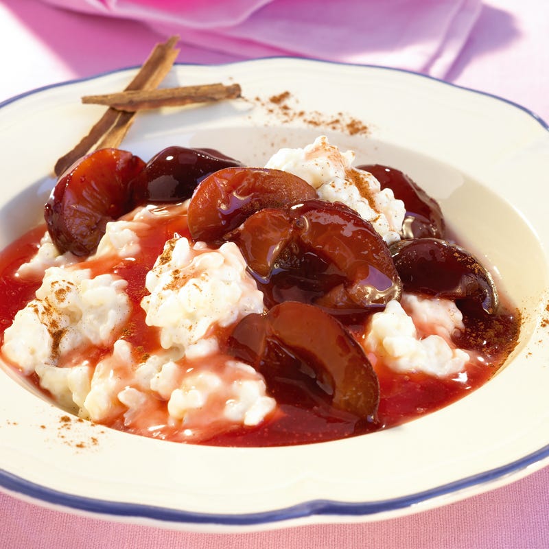 Foto Milchreis mit Amaretto-Zimt-Pflaumen von WW