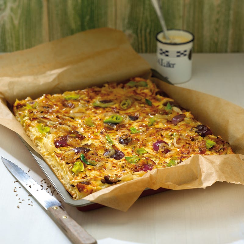 Foto Bunter Zwiebelkuchen von WW