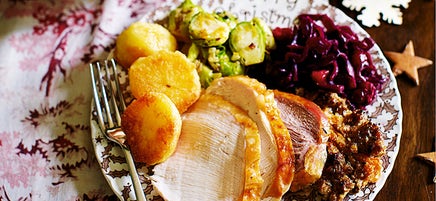 Classic roast turkey