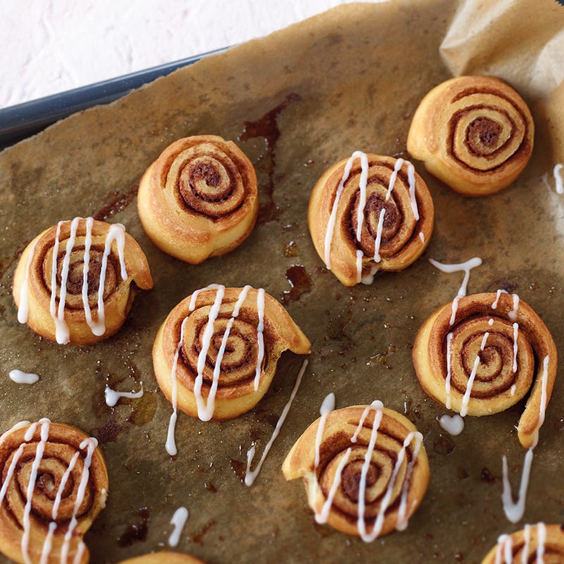 Foto Zimtschnecken mit Zuckerguss von WW