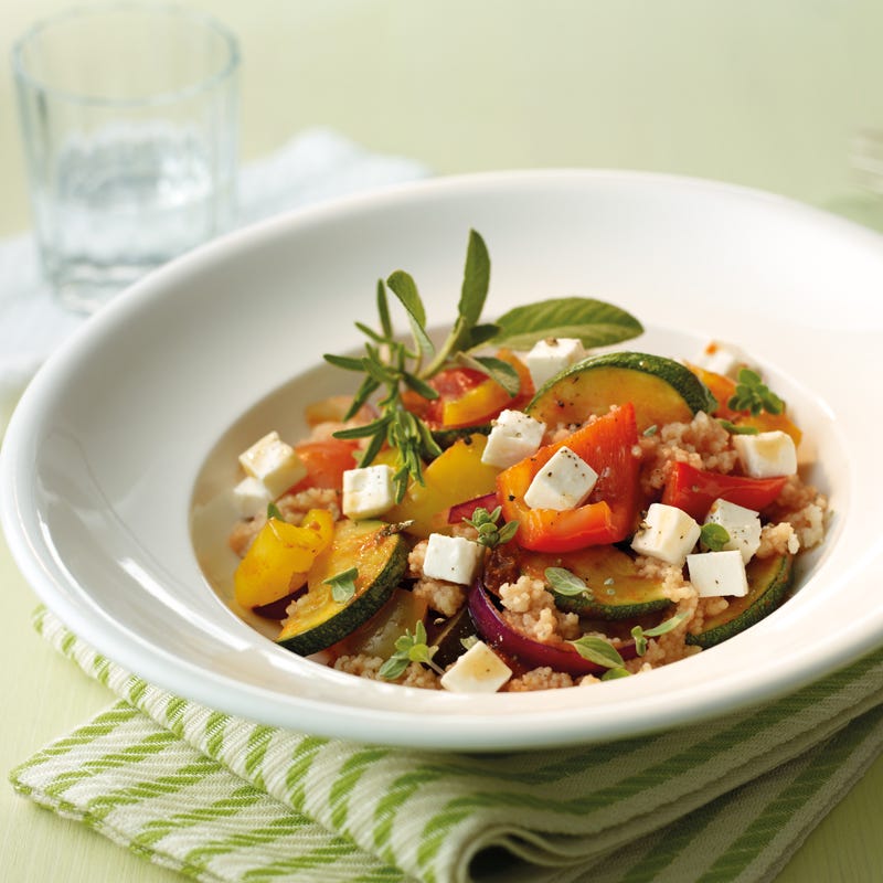 Foto Ratatouille mit Schafskäse von WW