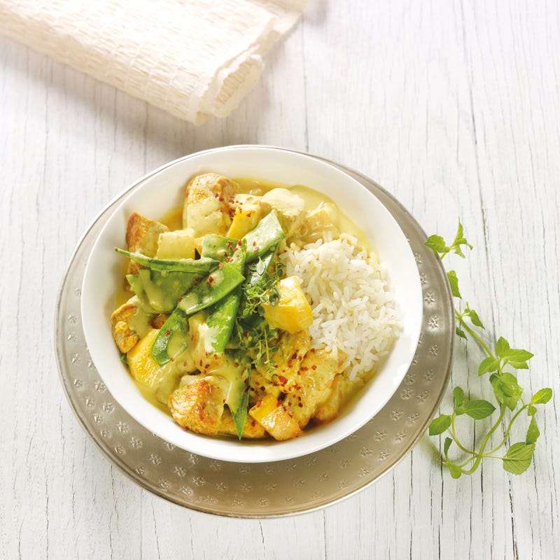 Foto Fruchtiges Putencurry von WW