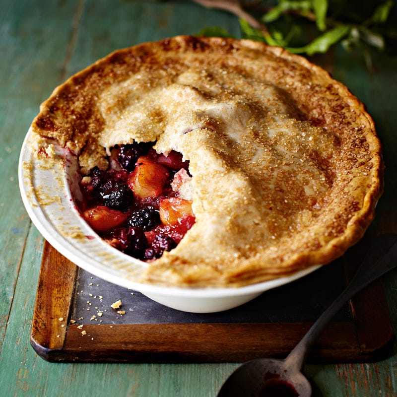 Photo of Apple & blackberry pie by WW