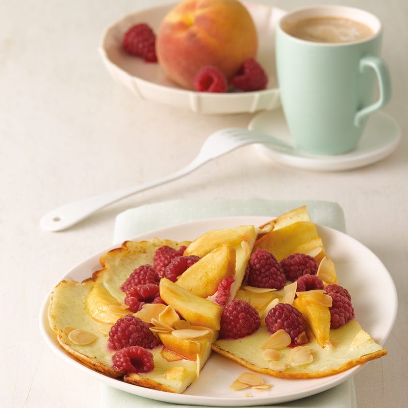 Foto Quarkpfannkuchen mit Früchten von WW