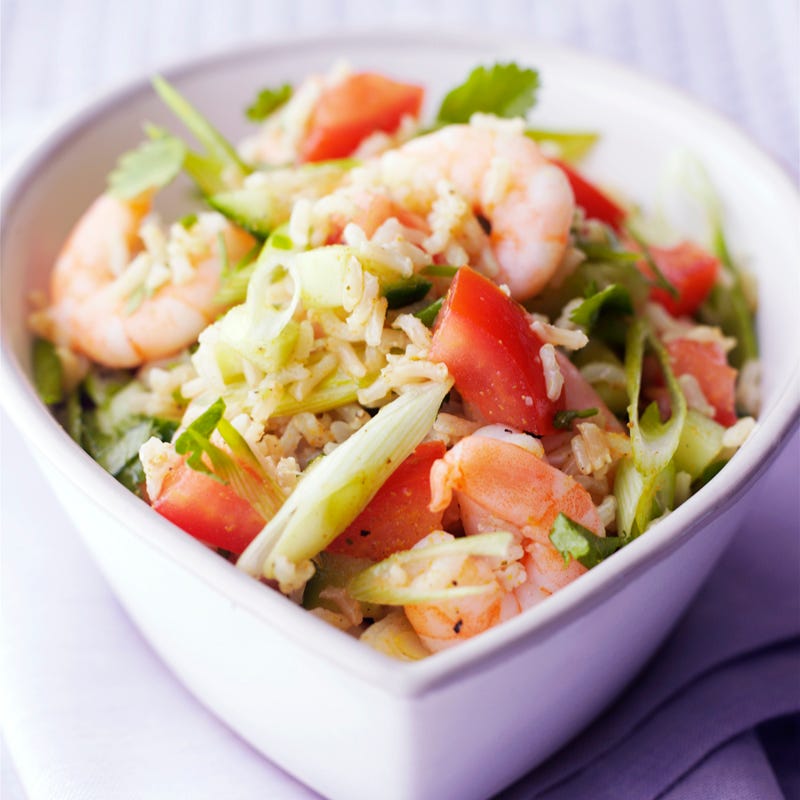 Biriyani-Salat mit braunem Reis