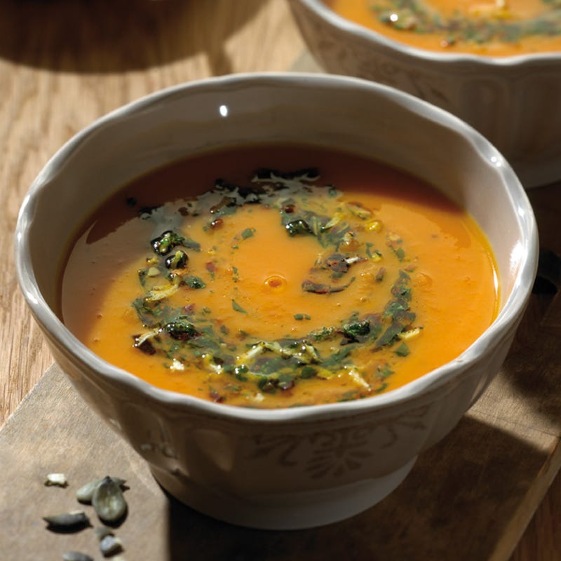 Foto Kürbissuppe mit Gremolata von WW