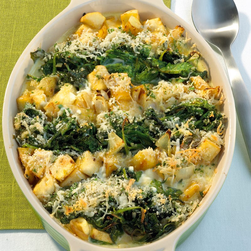 Foto Pastinaken-Spinat-Auflauf von WW