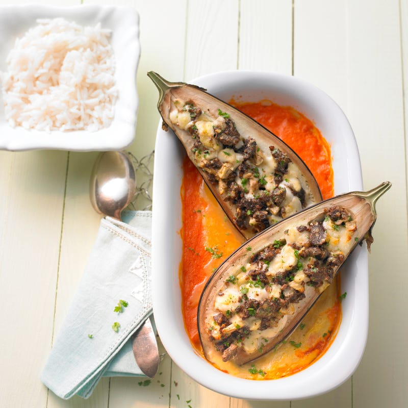 Foto Gefüllte Auberginen von WW