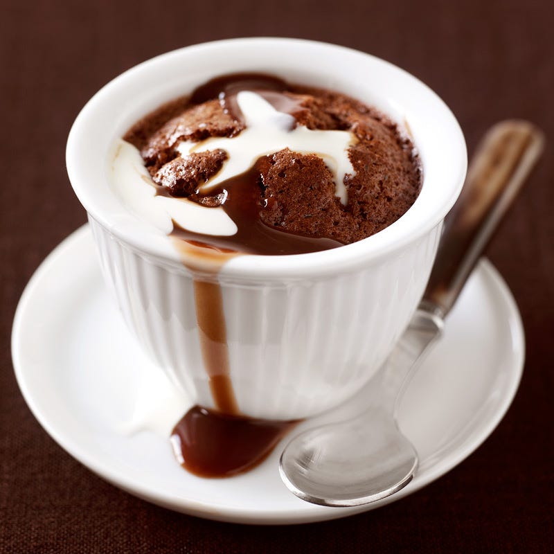 Foto Schokosoufflé mit Rumsauce von WW