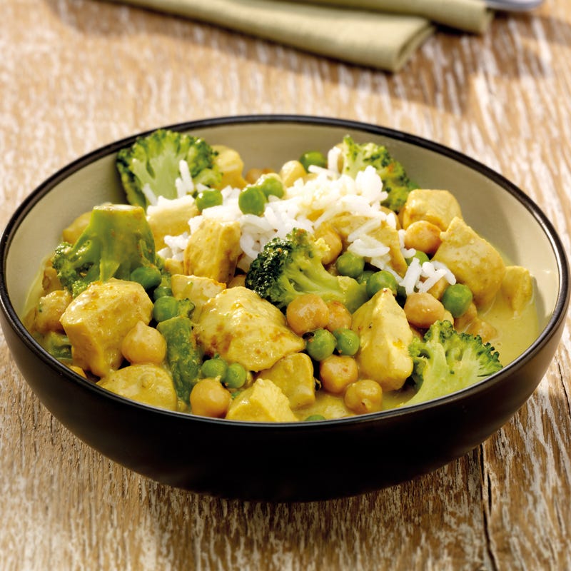 Foto Hähnchencurry mit Kichererbsen von WW