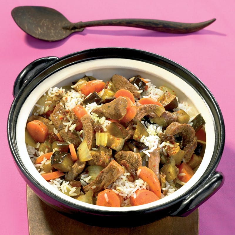 Foto Orientalische Reispfanne mit Lamm von WW