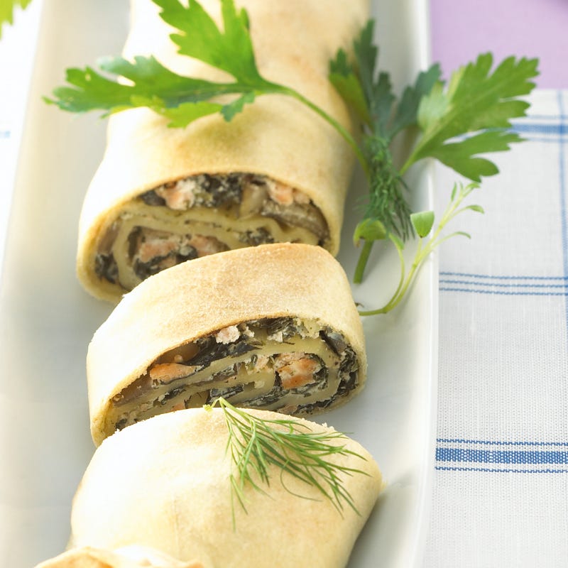 Foto Mangold-Ricotta-Strudel von WW
